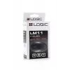 Logic Lm-11 - myš - optická - káblová - USB - čierna