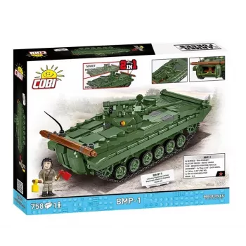 Stavebnica Cobi Blocks BMP-1 758 dielov – modelová stavebnica