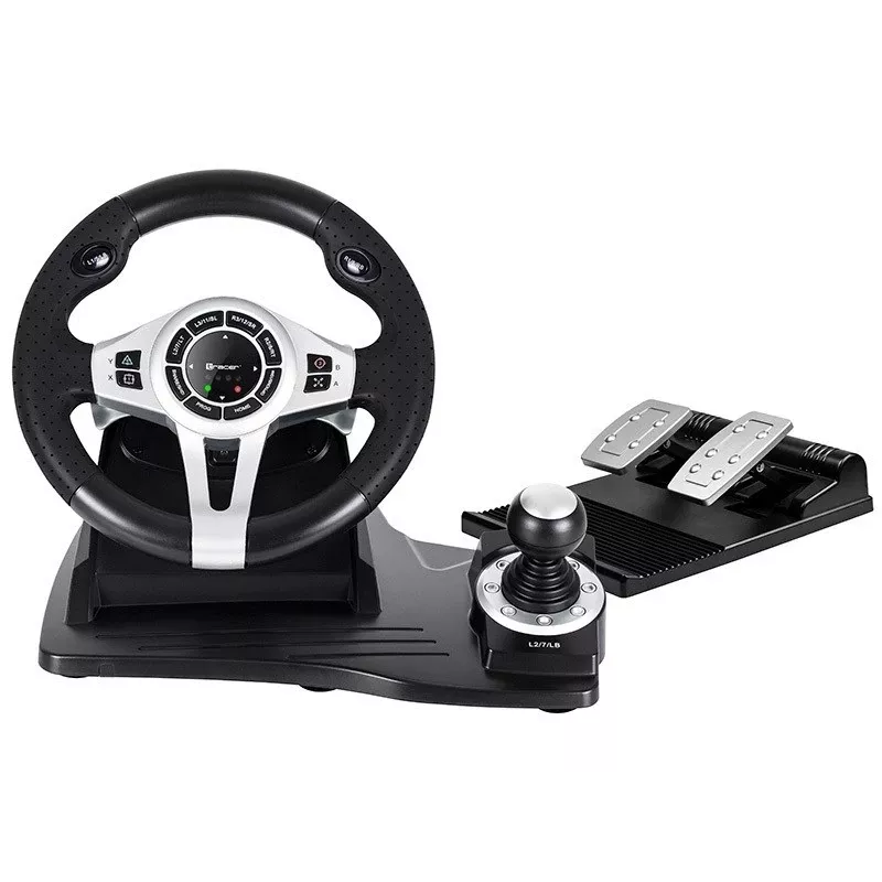 Tracer TRAJOY46524 herný ovládač čierny volant + pedále PlayStation 4, Playstation 3
