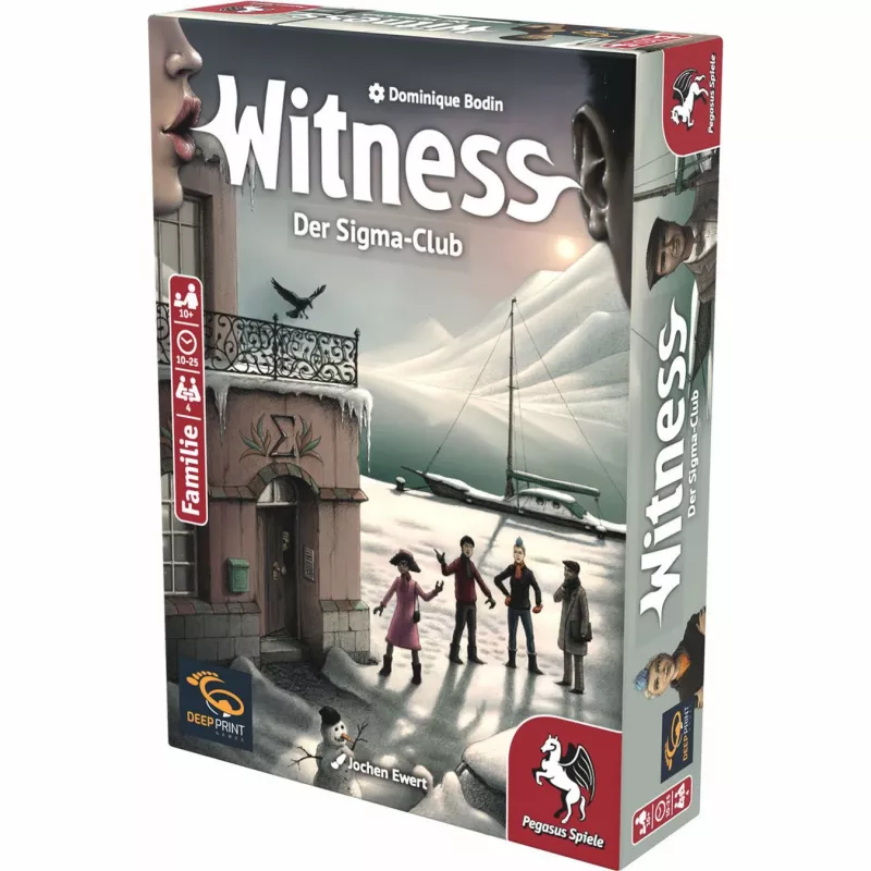 Deep Print Games: Witness - Der Sigma-Club, logická hra
