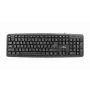 Esperanza TKR101 klávesnica Office USB QWERTY anglická, ruská čierna