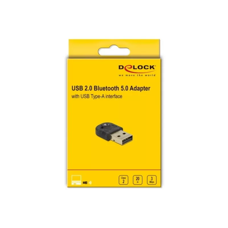 Sieťová karta DeLOCK 61012 Bluetooth 3 Mbit/s