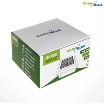 Solárne plotové svietidlo GreenBlue GB125 LED 6040 — solárne LED vonkajšie svietidlo na plot