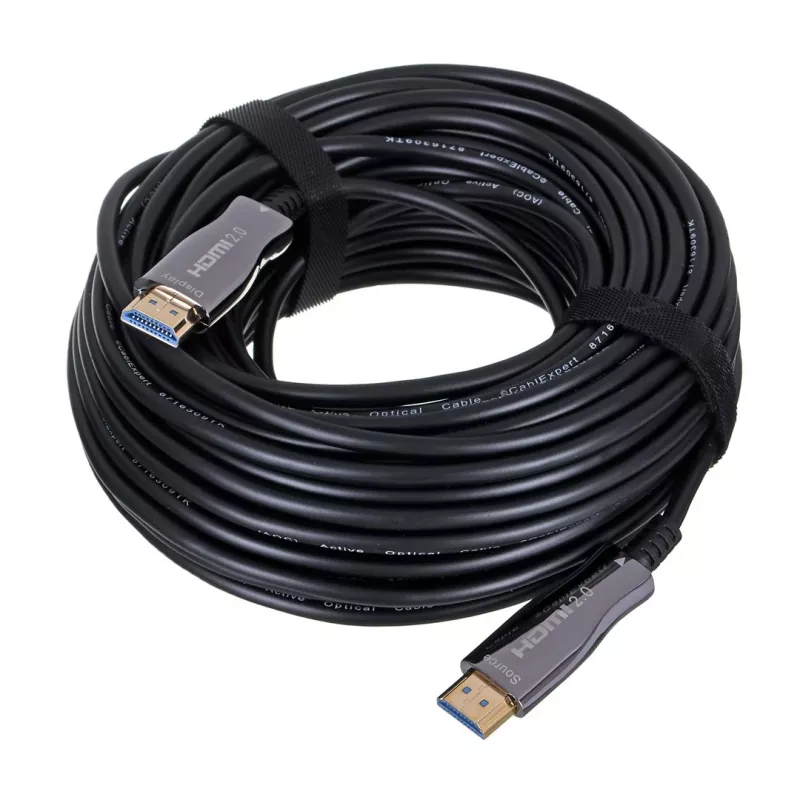 HDMI kábel Gembird CCBP-HDMI-AOC-30M-02 30m HDMI Type-A konektor samec čierny