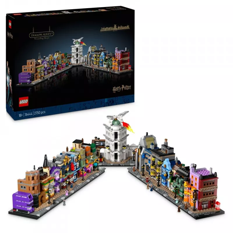 LEGO HARRY POTTER 76444 Diagon Alley čarodejnícke obchody