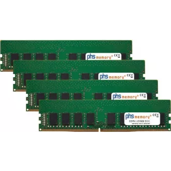 PHS-memory 32GB (4x8GB) Kit RAM pamäť pre Dell Precision 3630 Tower DDR4 UDIMM ECC 2666MHz (SP284178)