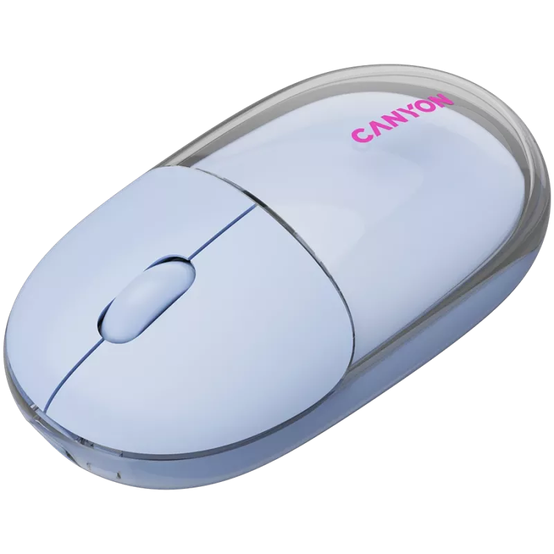 Canyon On Click 24 – 2in1 bezdrôtová optická myš Bluetooth / 2,4 GHz – 1200 dpi – batéria