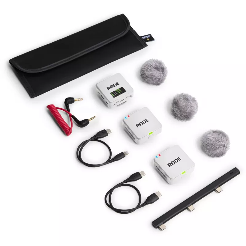 RØDE Wireless GO III White - bezdrôtový mikrofónový systém (biela)