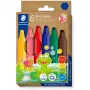 Fixky Staedtler 329 C6 — 6 farieb (modrá, hnedá, zelená, ružová, červená, žltá), hrubý hrot
