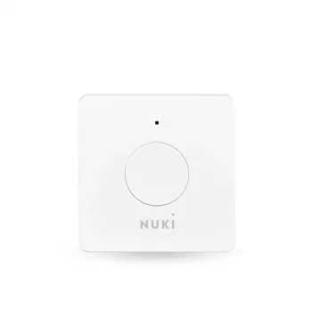 Button NUKI Opener biela 70×22×70 mm, Bluetooth 5.0, kompatibilný s NUKI
