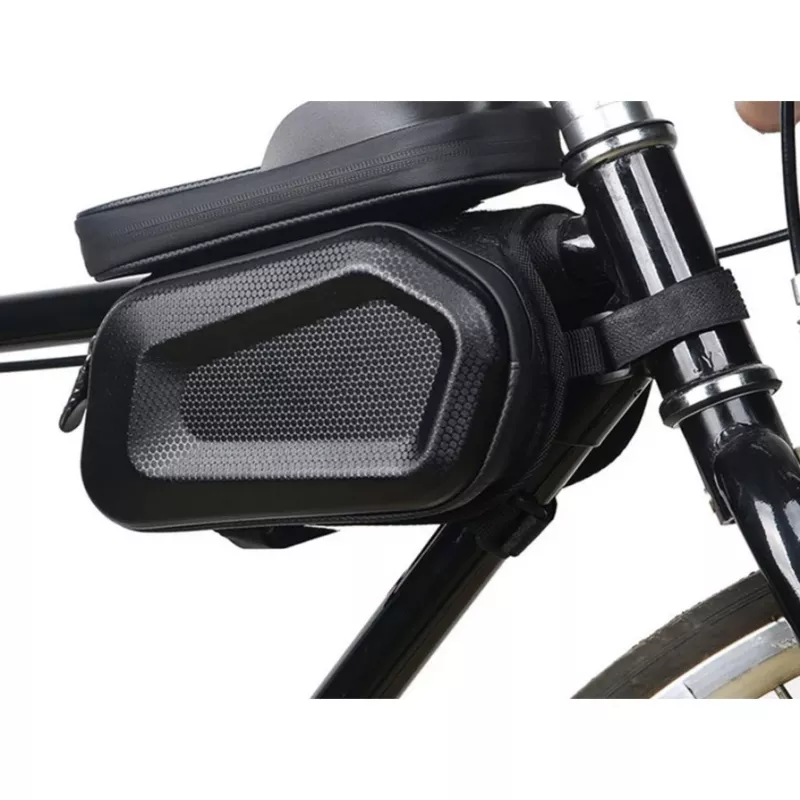 Extralink cyklistická taška, vodoodolná rámová taška s puzdrom na telefón