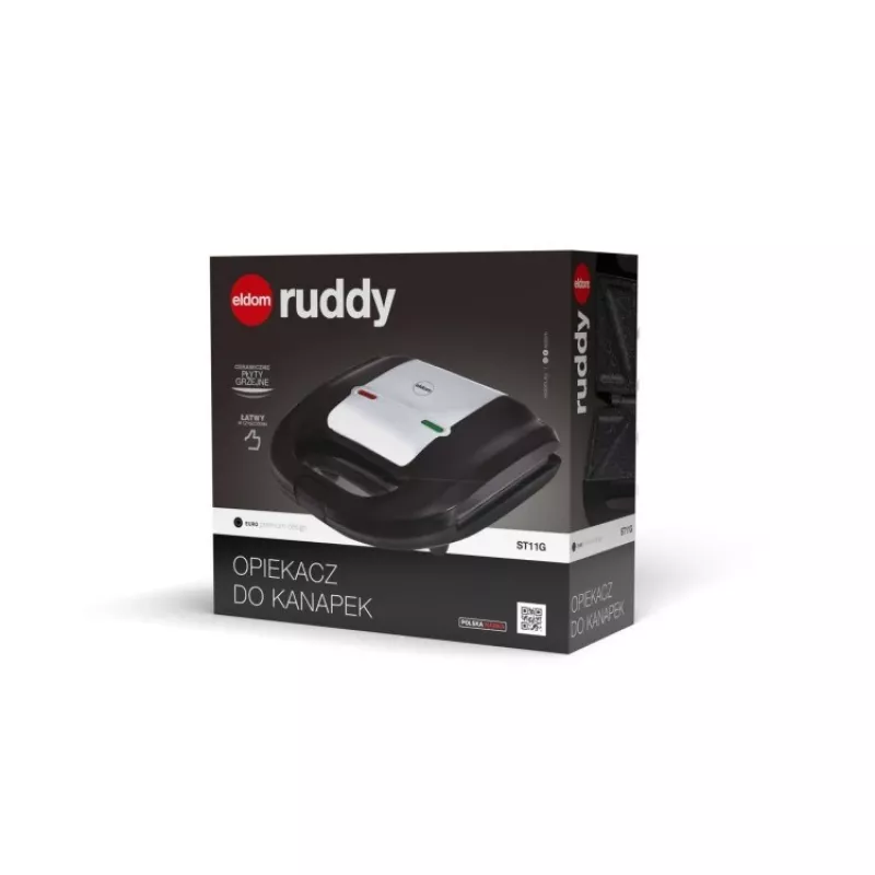 ELDOM Sendvičovač RUDDY, 750 W, Granitové platne
