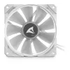 Ventilátor Sharkoon F50 12 cm sivý biely 600-2000 RPM 132 m³/h