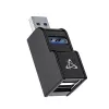 USB hub SBOX H-606 – 3-port USB-A (1x USB 3.0, 2x USB 2.0)