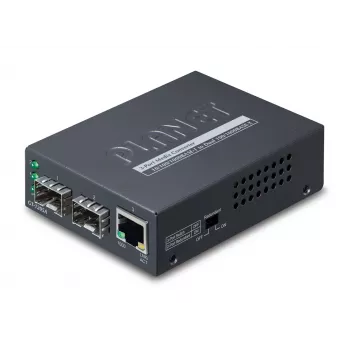 PLANET GT-1205A sieťový mediakonvertor 1000 Mbit/s čierna