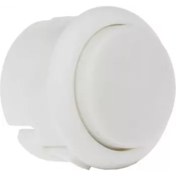 Joy-it tlačidlový spínač biely arkádové tlačidlo (BUTTON-WHITE-MICRO)