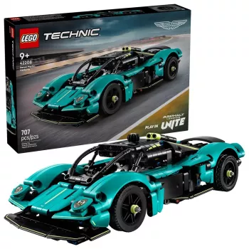 LEGO Technic stavebnica Aston Martin Valkyrie model mierka 1:8, 707 dielov, odporúčaný vek 9+