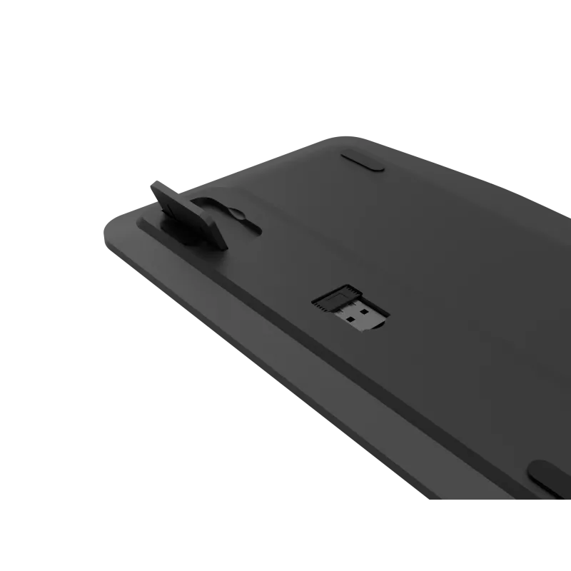 Natec Turbot 2 | klávesnica | bezdrôtová | US | Bluetooth | čierna/sivá