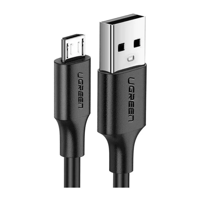 Ugreen 60137 USB kábel USB 2.0 1,5 m USB A Micro-USB A čierny