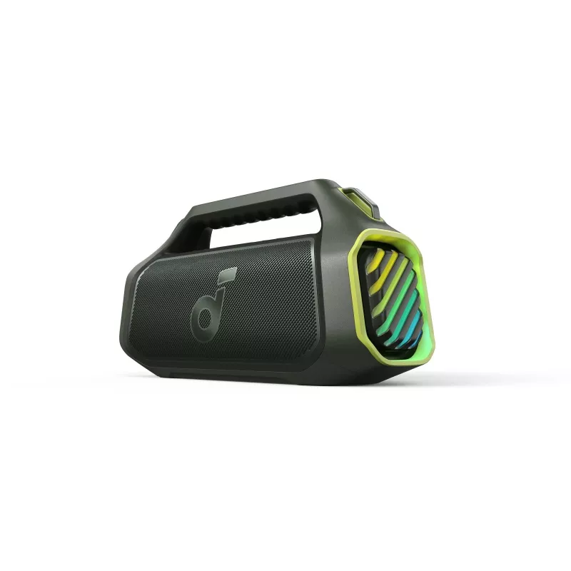 Boom 2 Plus | Výkonný outdoorový basový Bluetooth reproduktor dobrodružná zelená