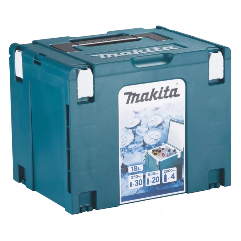 Makita MAKPAC izolovaný chladiaci box, veľkosť 4, 18 l, modrý (198253-4)