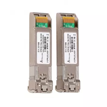 Extralink SFP28 25G 2-pack | SFP28 modul | 25Gbit/s, LC/UPC Duplex, 1310nm, 10km, Singlemode, DOM sieťový transceiver modul