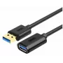 UNITEK Y-C456GBK USB kábel 0,5 m USB 3.2 Gen 1 (3.1 Gen 1) USB A čierny