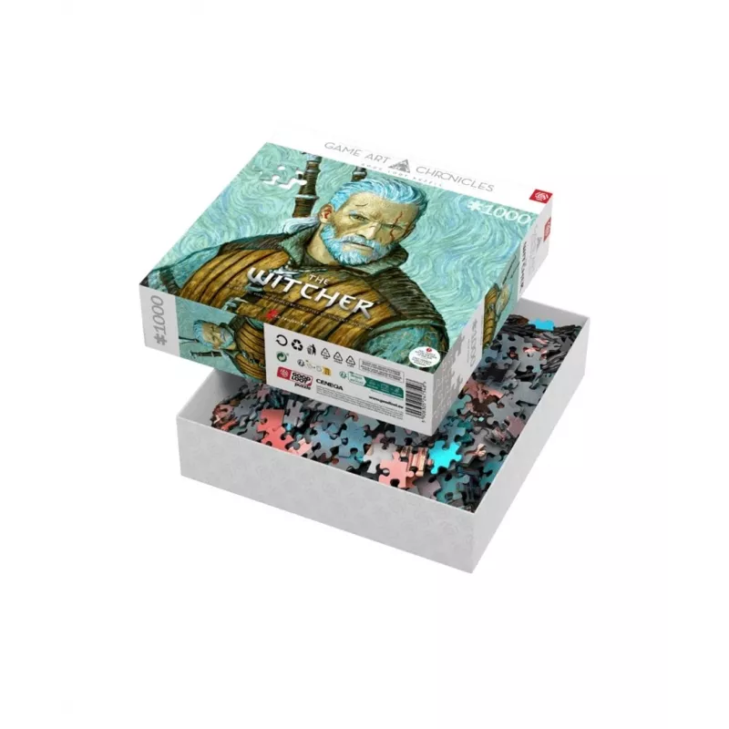 Puzzle Cenega The Witcher Geralt & Vincent van Gogh 1000 dielikov