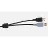 Klávesnica Logickeyboard LKB-CBASE-A2PC-FR Universal USB AZERTY francúzska čierna
