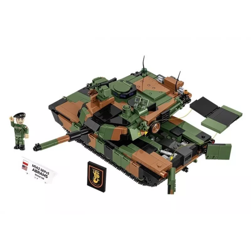 Stavebnica Cobi M1A2 SEPV3 Abrams model s 1 065 kockami