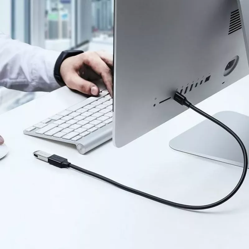 Ugreen predlžovací kábel adaptér USB 3.0 (konektor samica) na USB 3.0 (konektor samec) 2 m (čierny)
