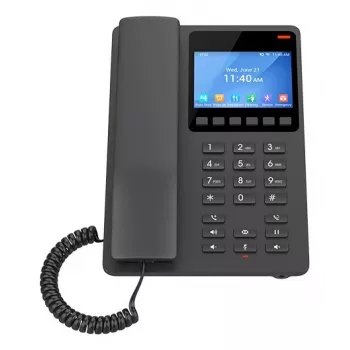 Grandstream Networks GHP631W IP telefón čierny 2 linky LCD Wi-Fi
