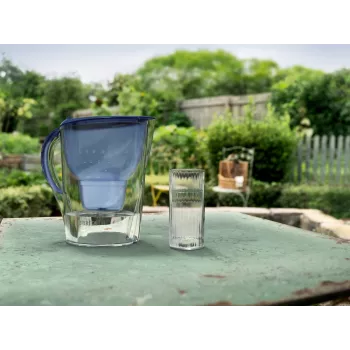 Kanvica na filtráciu vody BRITA Marella XL s 5 kazetami MAXTRA PRO, modrá