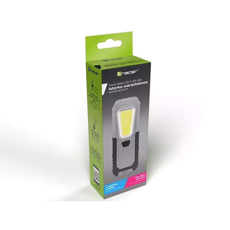 Dielenské svietidlo Base LED 3+1W