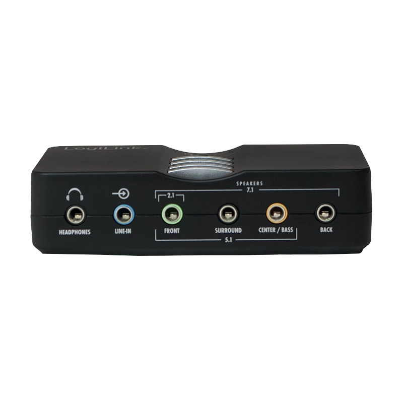 LogiLink USB Sound Box Dolby 7.1 8-kanálový 7.1 kanály