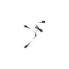 EPOS Sennheiser ATC 02 - audio kábel - 2 x EasyDisconnect - EasyDisconnect (1000761)
