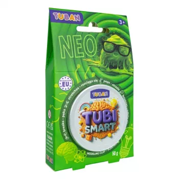 Modelovacia hmota TUBAN TUBI SMART NEO, zelená, 50 g – detská modelovacia hmota