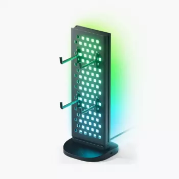 Nanoleaf Pegboard osvetlený stojan na stôl