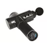BLOW Wave 4000 44-340# masážna pištoľ, 30 rýchlostí, 10 nadstavcov, 100 W, dotykový LCD displej, USB-C, čierna
