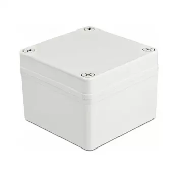 Puzdro DeLOCK inštalačné puzdro IP65 vodotesné 100 x 100 x 75 mm sivé