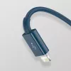USB kábel 3in1 Baseus Superior Series, USB na Micro-USB / USB-C / Lightning, 3,5 A, 1,5 m (modrá)