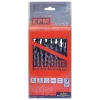 Sada HSS vrtákov OEM E-500-1225, 25 kusov, veľkosti 1–13 mm