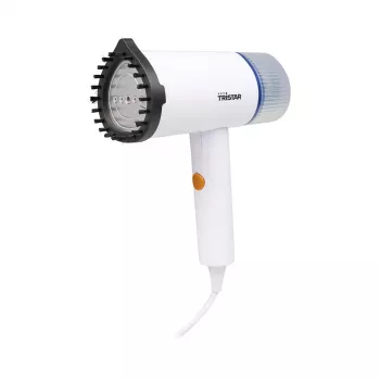 Ručný parný hladič Tristar ST-8960 – 1200 W, 0,11 l nádržka, 20 g/min pary, sklopná rukoväť, biela