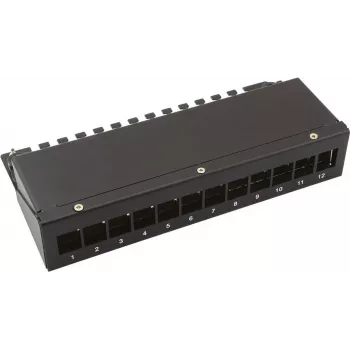 VALUE rám modulu Keystone - patch panel (slepý plech)