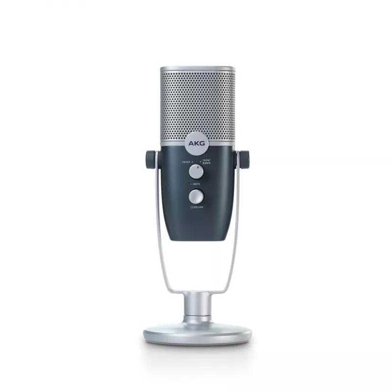 AKG Ara - profesionálny USB kondenzátorový mikrofón, modro-strieborný