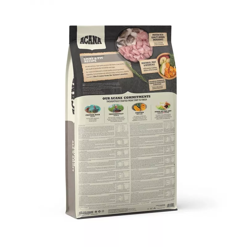 ACANA Dog Light & Fit Recipe - suché krmivo pre psov - 11,4 kg