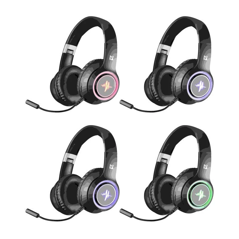 SLÚCHADLÁ DEFENDER BLUETOOTH FREEMOTION B571 ČIERNE LED