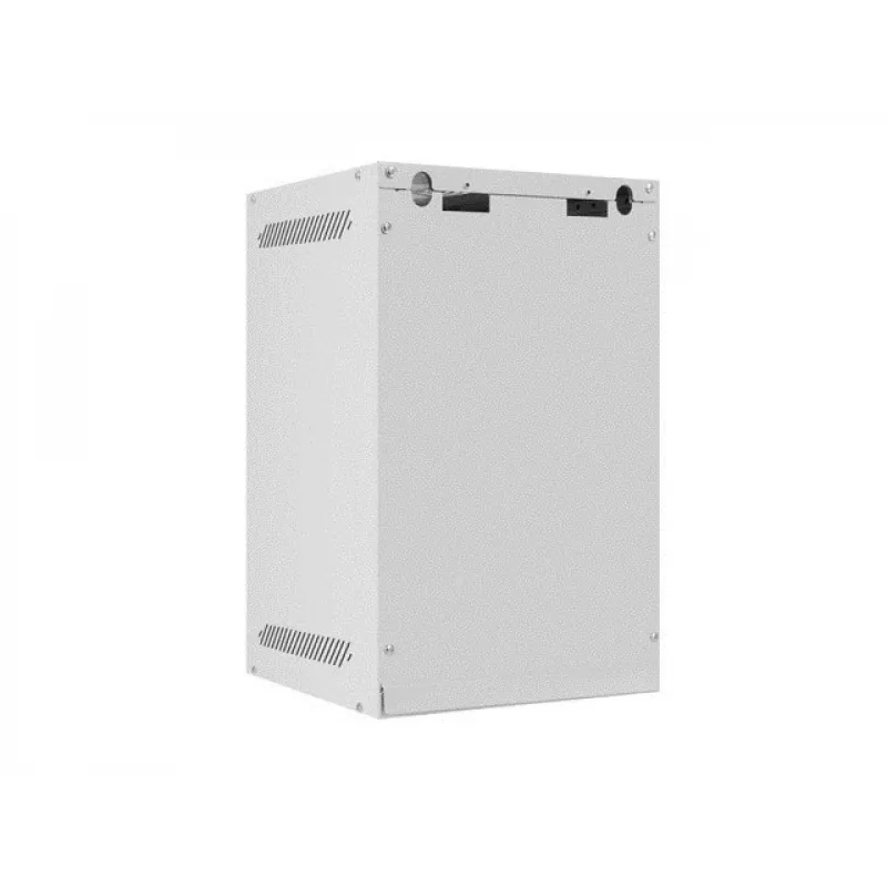 Lanberg WF10-2309-00S 9U 10-palcový nástenný rozvádzač, sivý, kovové dvere, 280x310 mm