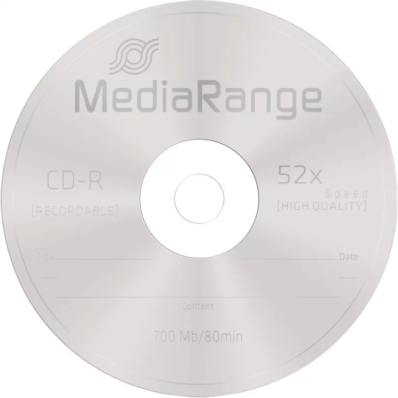 CD-R MediaRange MR214 700 MB 52x 10 ks