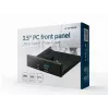 Príslušenstvo prednej časti skrine 3.5 PANEL/USB 2P FDI3-U3C-01 Gembrid